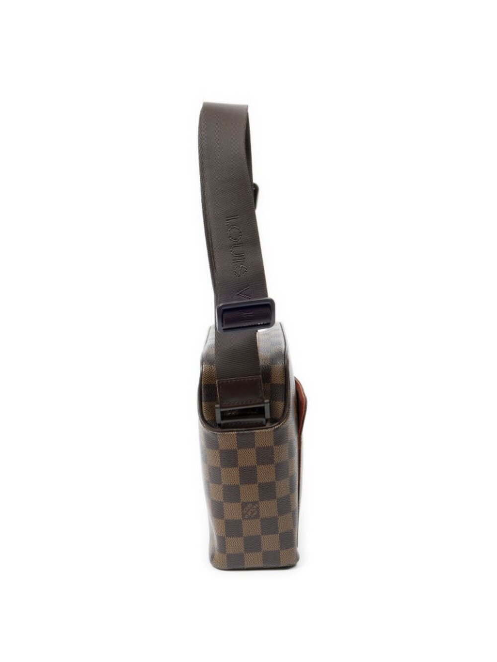 ★SOLD★ Louis Vuitton Olaf Brown Damier Ebene Messenger - Picture 4 of 10